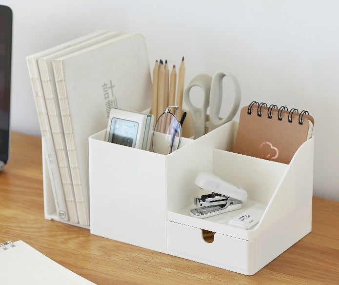 Desktop Organizer with Drawer and Book Stand - view 4