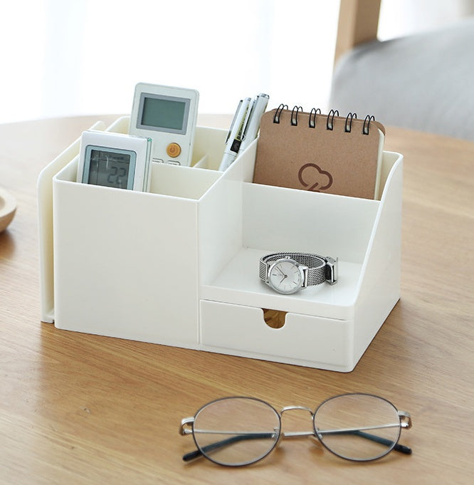 Desktop Organizer with Drawer and Book Stand - view 2