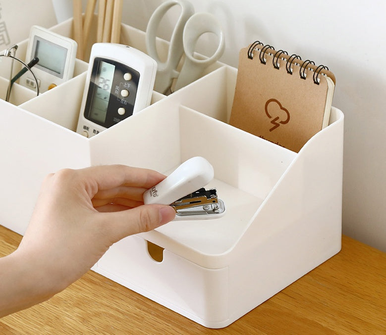 Desktop Organizer with Drawer and Book Stand - view 3