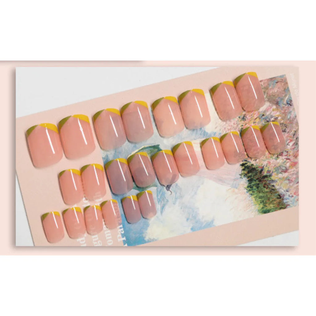Press-on wearable fake nails set for women