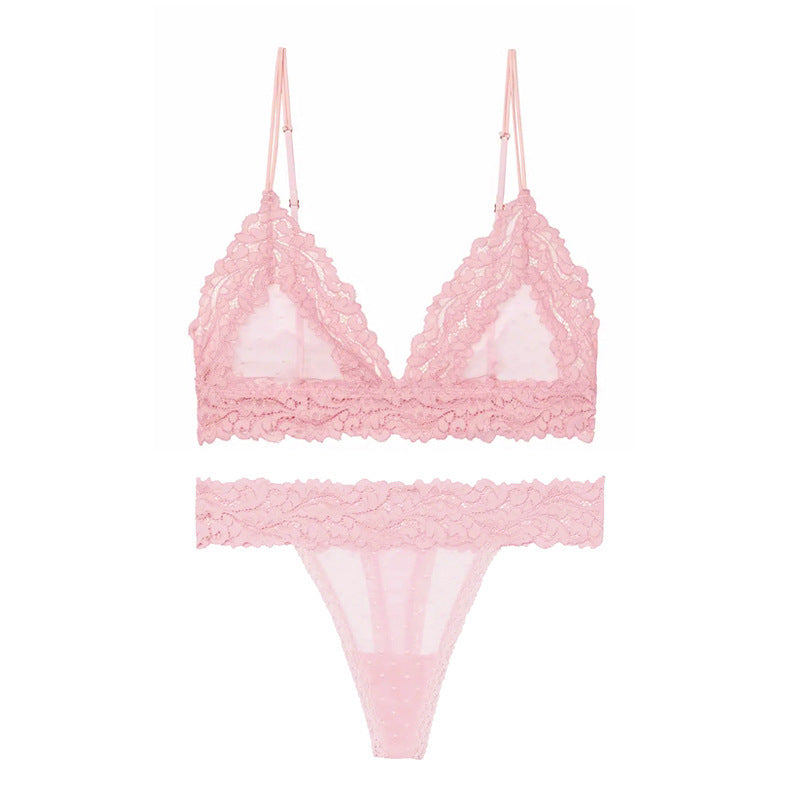 Mesh Lace Lingerie Set