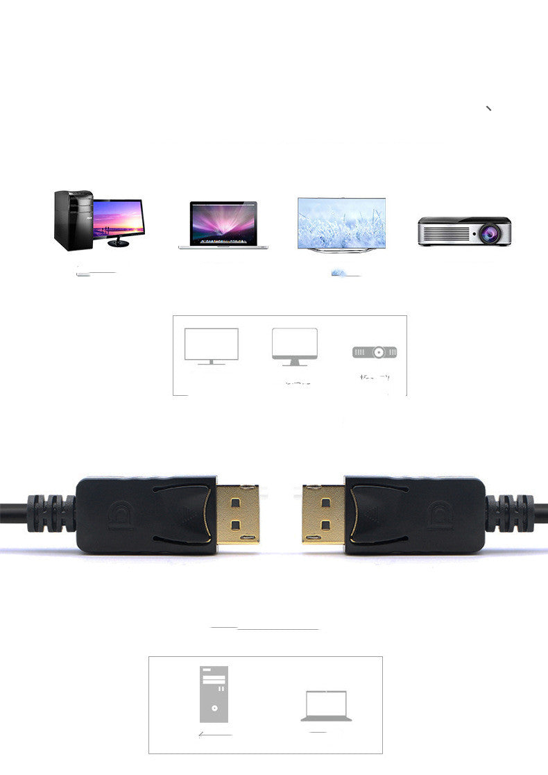 DisplayPort to DisplayPort Cable 1.8 m 4