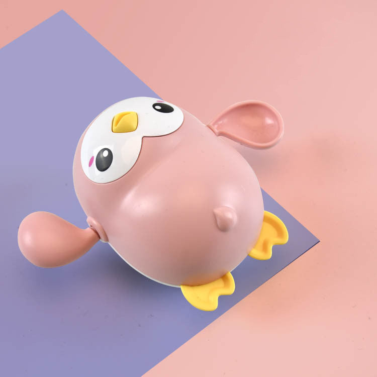 Wind-up swimming penguin bath toy – view 3