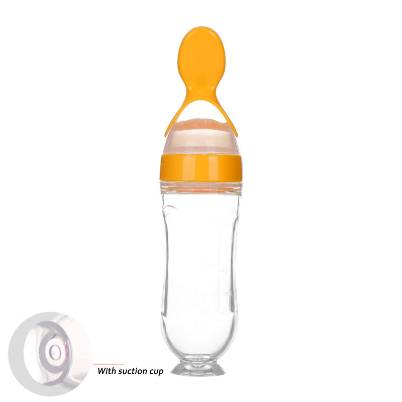 Silicone Squeeze Feeding Spoon Bottle 5