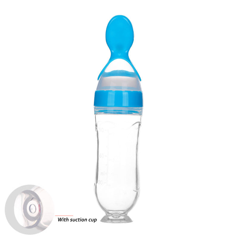 Silicone Squeeze Feeding Spoon Bottle 7