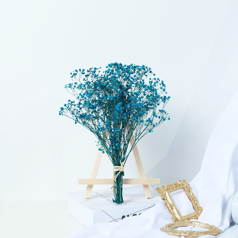 Dried gypsophila baby's breath bouquet – view 1