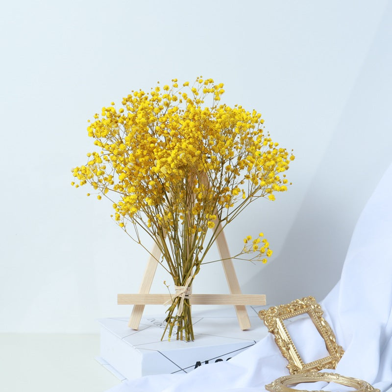 Dried gypsophila baby's breath bouquet – view 2
