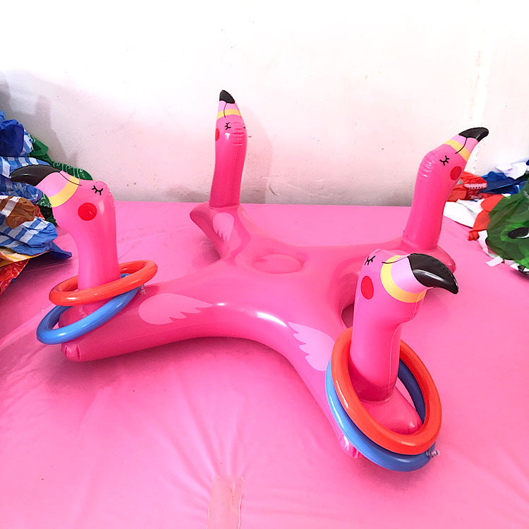 Inflatable Flamingo Ring Toss 3