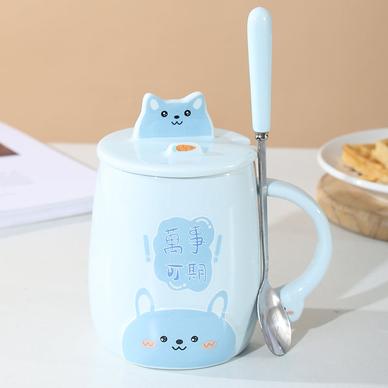 Cute Couple Ceramic Mug view 3