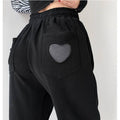 Women's heart pocket jogger sweatpants – view 1