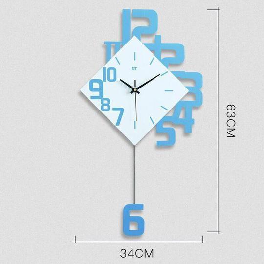 Wooden Wall Clock detail