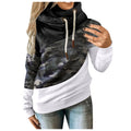 Women's Camo Colour Block Hoodie – view 4