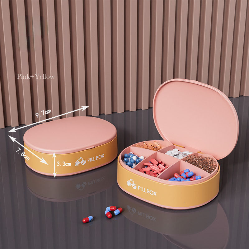 Weekly Pill Box with Cutter view 5