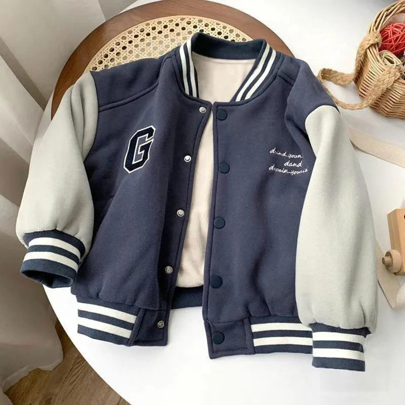 Kids' Varsity Fleece Jacket - view 6