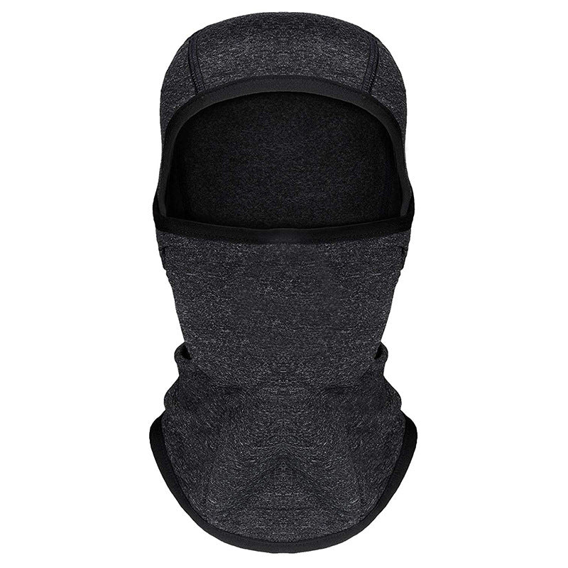 Dark gray kids' balaclava hood