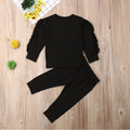 Baby Ruffle Sleeve Sweatshirt Set – view 3