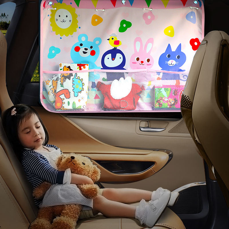 Cartoon Car Sun Shade
