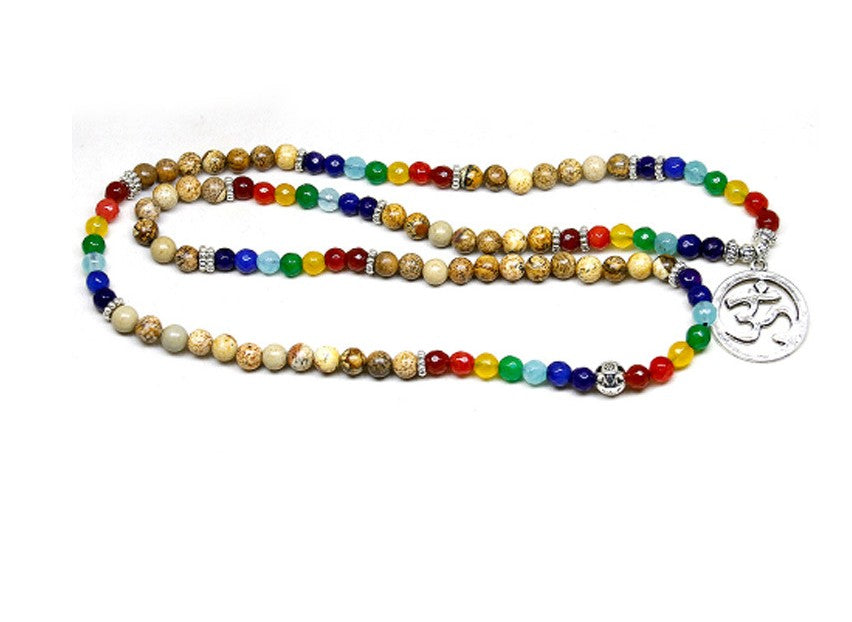 Chakra Mala Wrap Bracelet view 2
