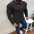 Men's textured knit pullover sweater – view 3