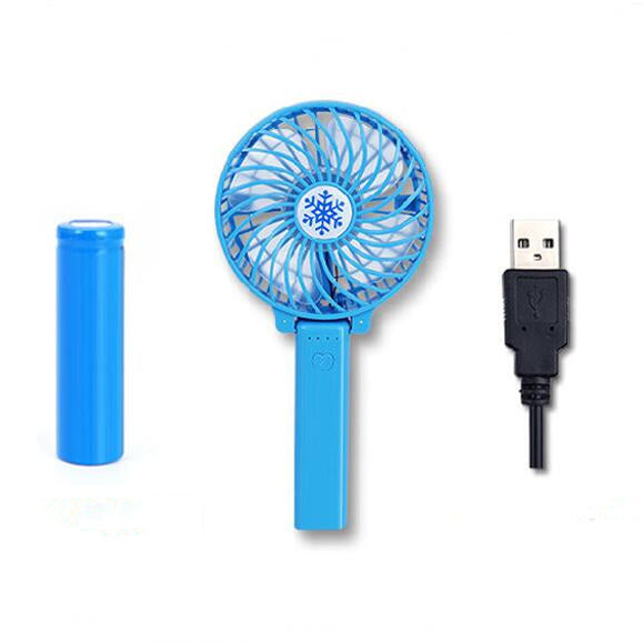Foldable USB rechargeable handheld fan – view 5