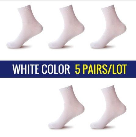 Cotton Crew Socks 5-Pack view 6