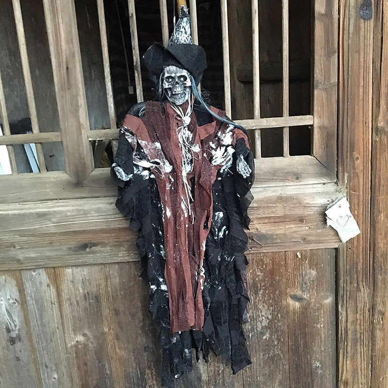 Hanging Witch Ghost Halloween Decoration – view 4
