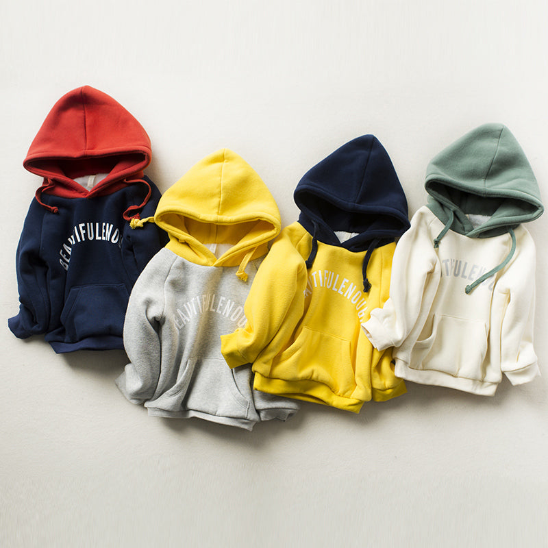 Boys' Fleece-Lined Hooded Sweatshirt