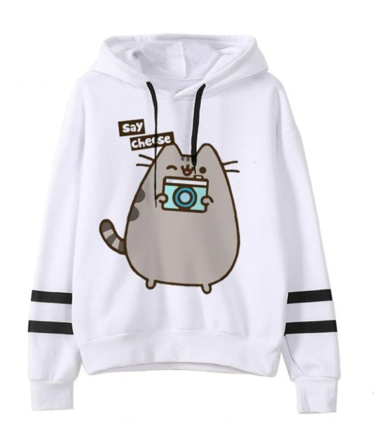 Loose Fleece Pullover Hoodie view 5