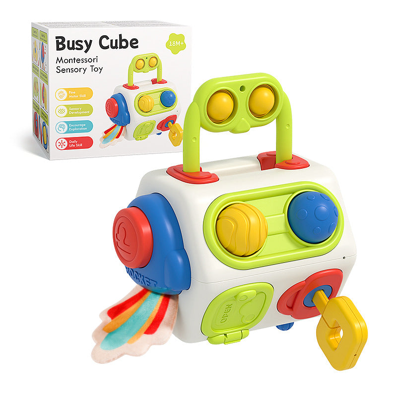 9-in-1 Busy Cube Sensory Toy 6