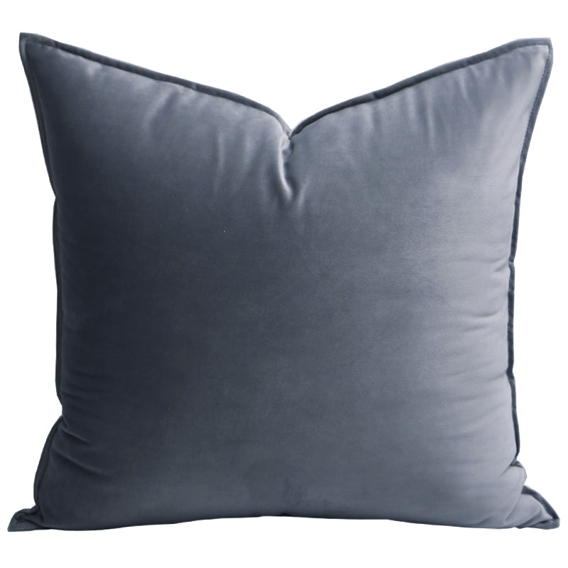 Bronze velvet throw pillow cover – view 3