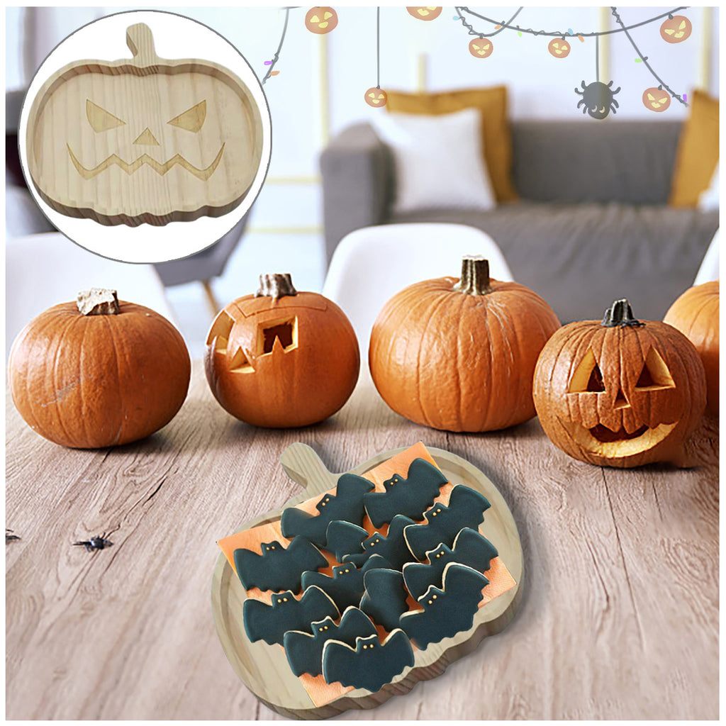 Wooden Halloween serving tray – view 5