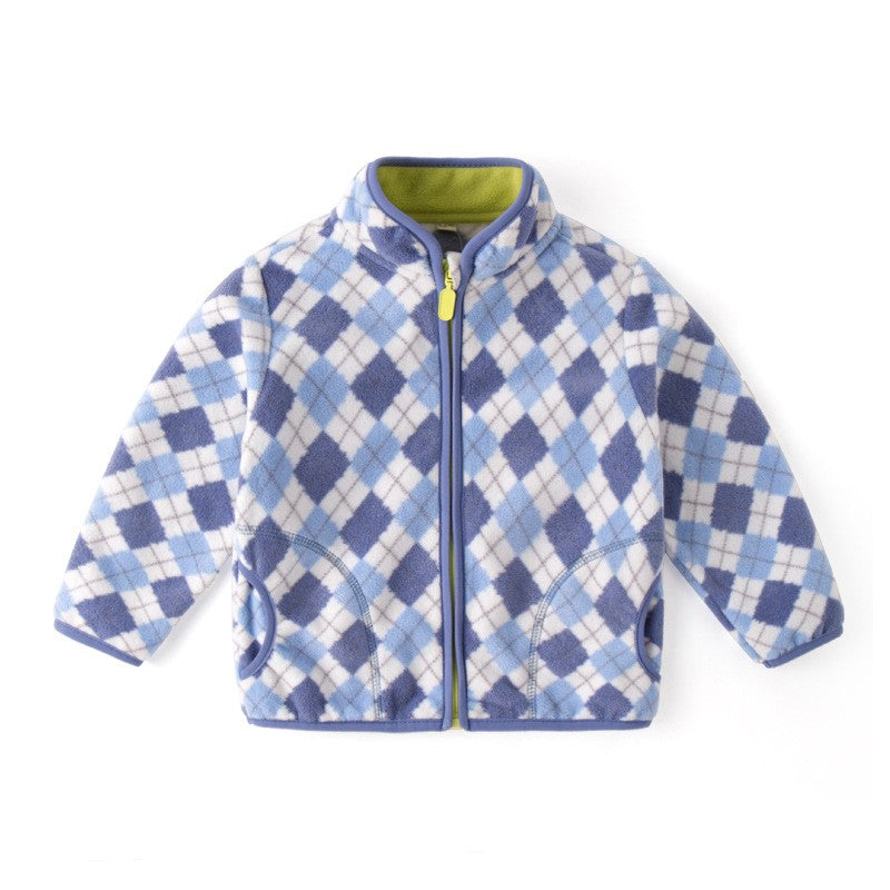 Kids' Printed Fleece Zip Jacket – view 2