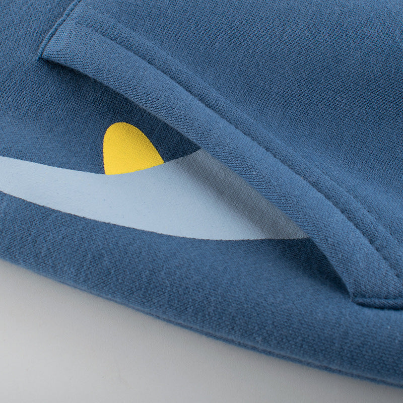 Kids' Dinosaur Fleece-Lined Zip Hoodie - view 3