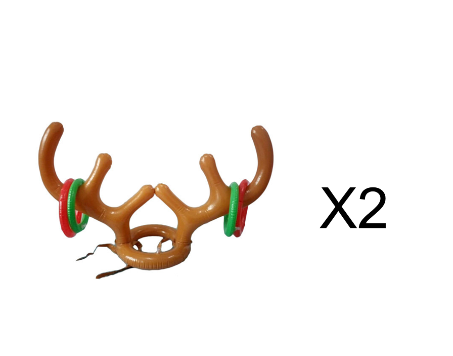 Inflatable Reindeer Antler Ring Toss 5