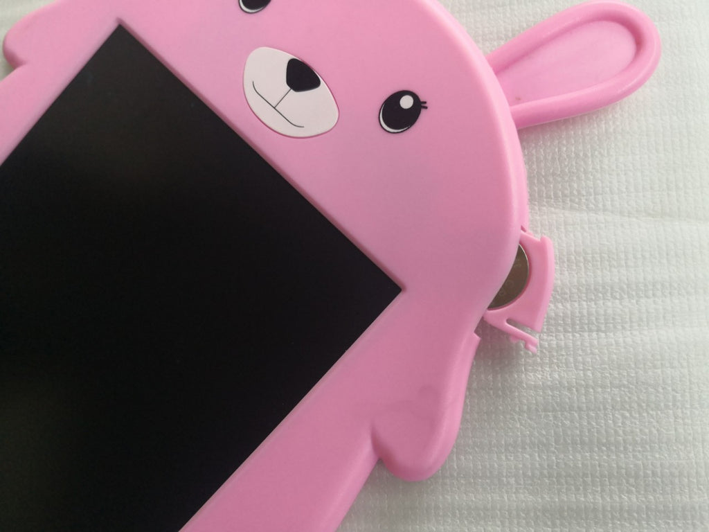 Kids LCD drawing tablet in use