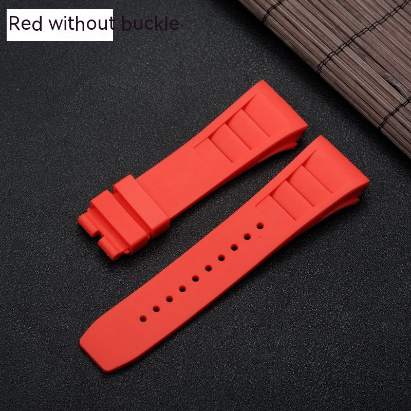 25 mm silicone replacement watch band – view 5