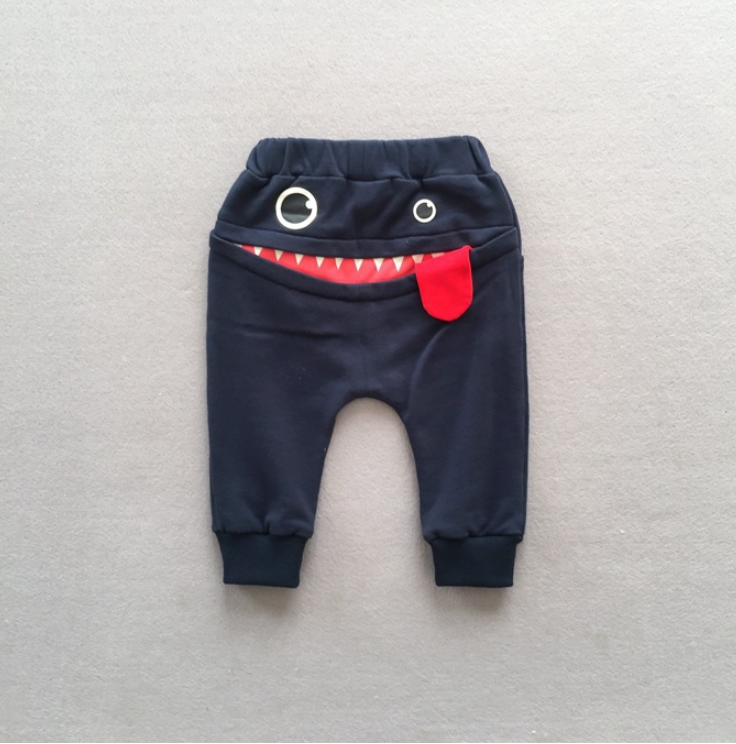 Kids' Monster Face Jogger Pants – view 2