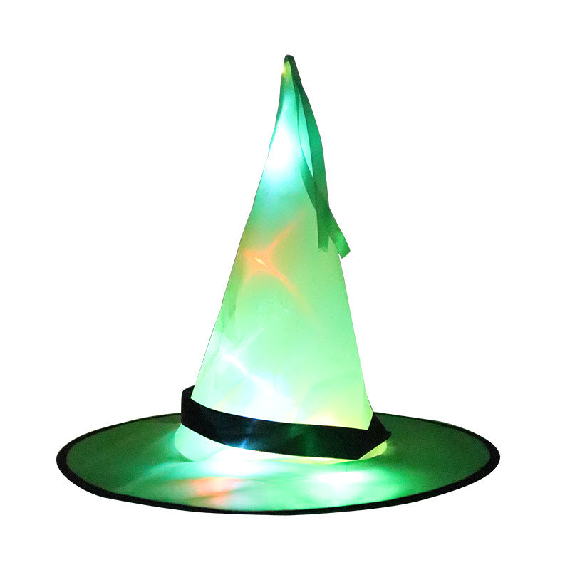 Glowing LED witch hat – view 2