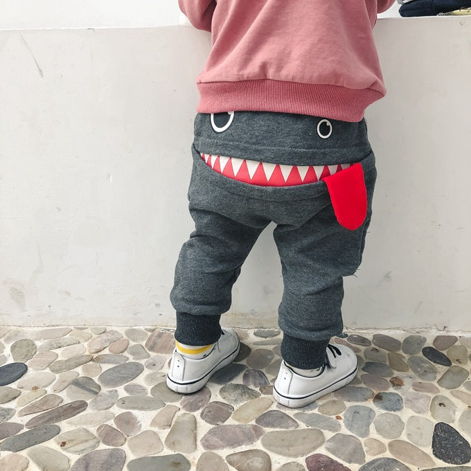 Kids' Monster Face Jogger Pants – view 4