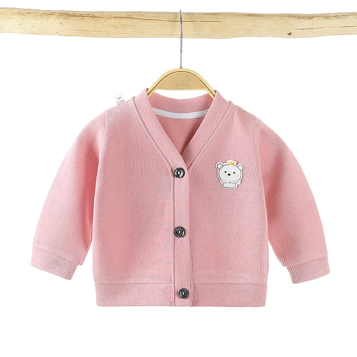 Baby Knit Button Cardigan – view 6