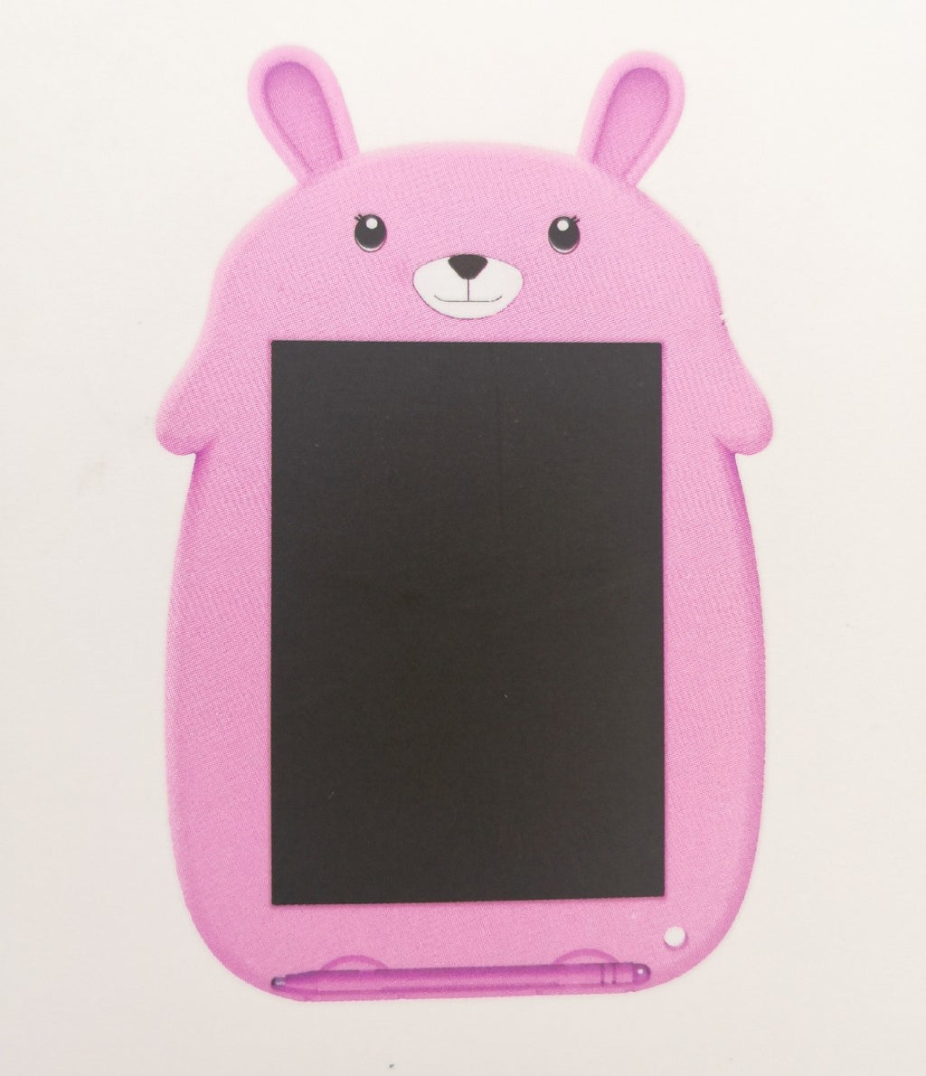 Pink bunny LCD doodle pad for kids