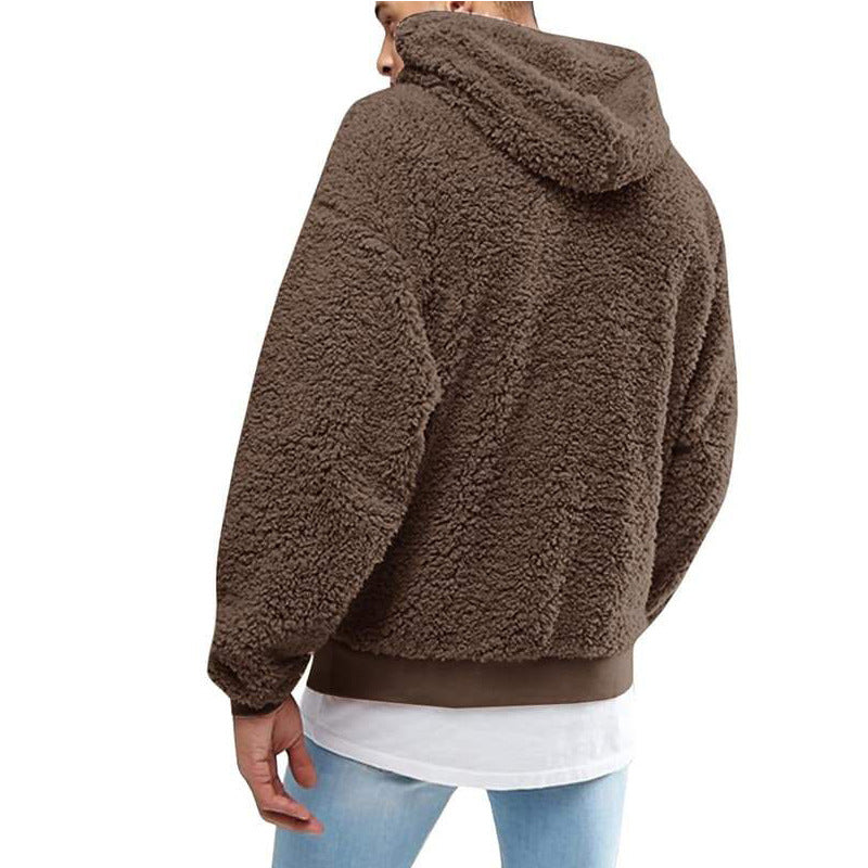 Men's Fluffy Fleece Pullover Hoodie – view 4