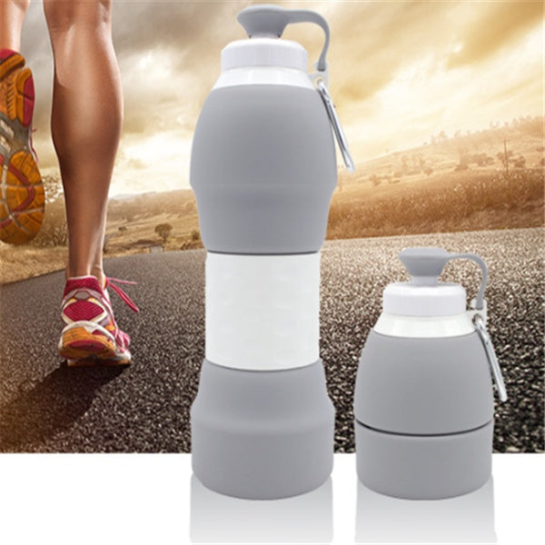 Collapsible Silicone Water Bottle
