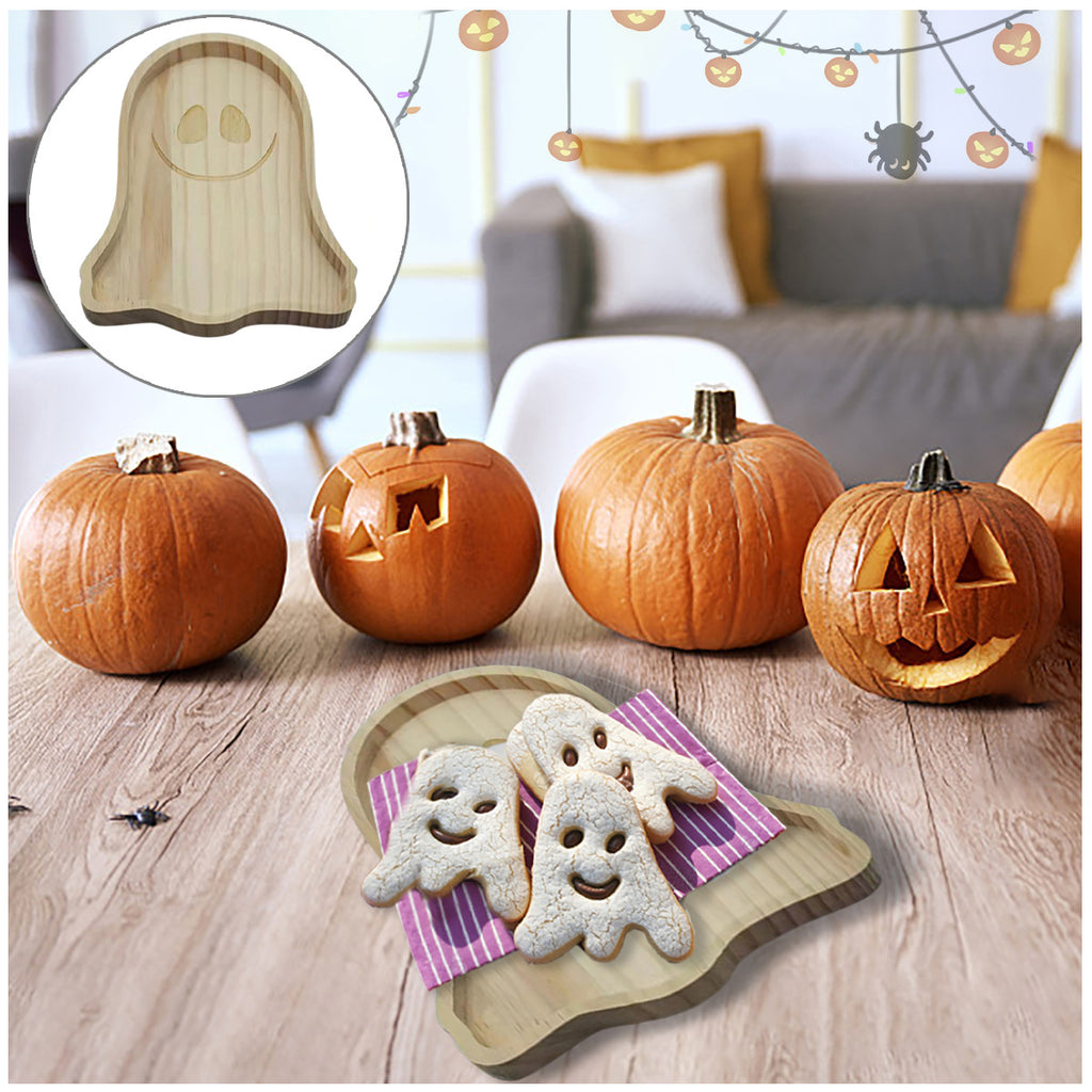 Wooden Halloween serving tray – view 4