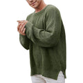 Men's Ribbed Crew Neck Pullover Sweater – view 1