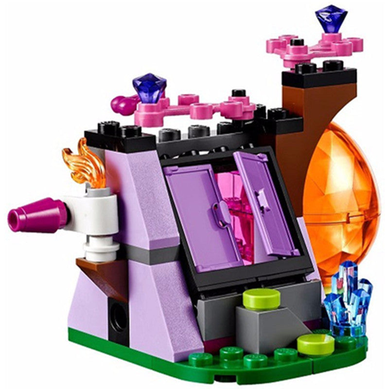 Puzzle assembling building blocks toy set – view 5