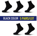Cotton Crew Socks 5-Pack view 3