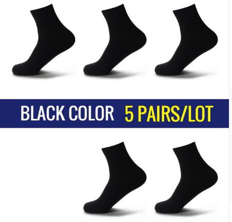 Cotton Crew Socks 5-Pack view 3
