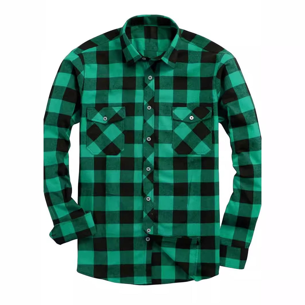 Men's Buffalo Plaid Flannel Shirt - view 4