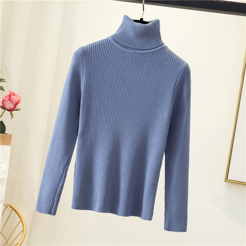 Women's Ribbed Turtleneck Sweater – view 3